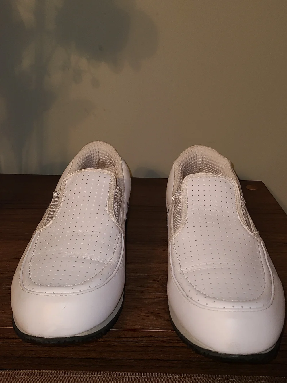 Vintage Nike Glide White Mens slip on  Size 12 custom super rare!!
